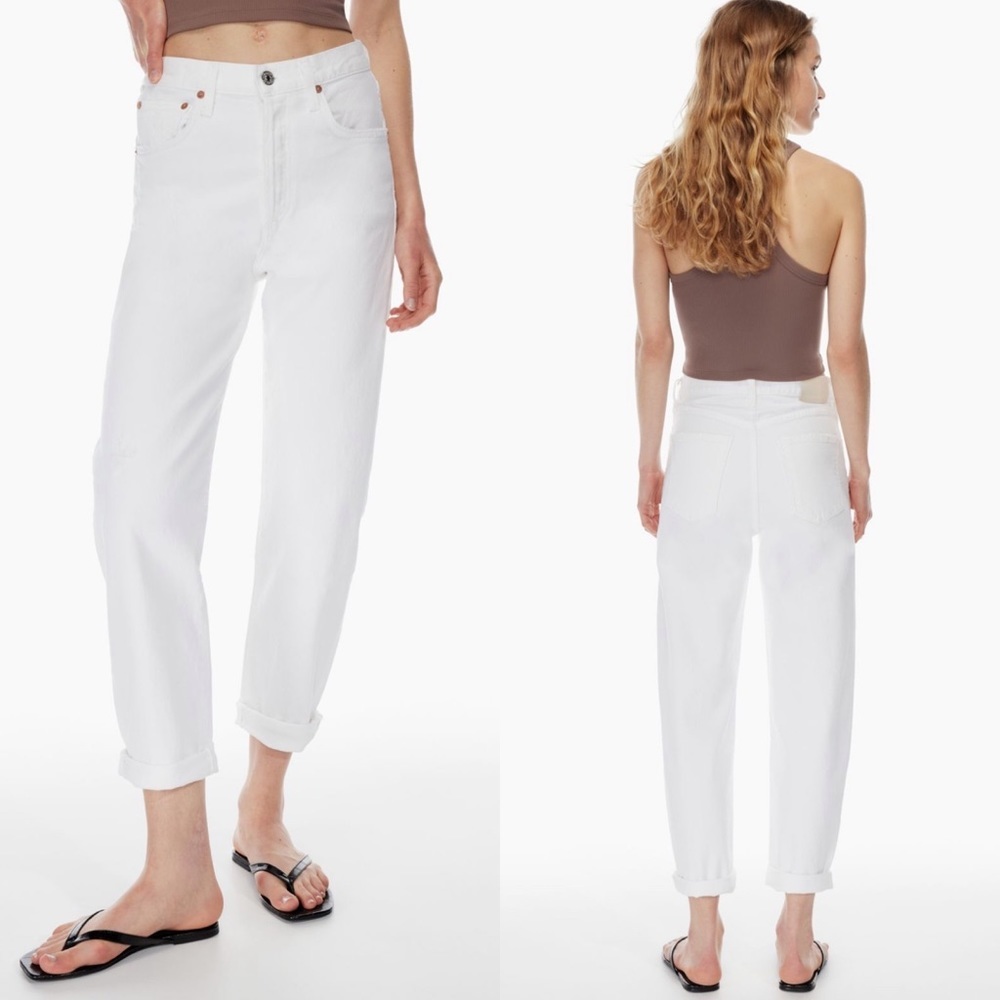 Citizens Of Humanity Bright White Boyfriend Jeans